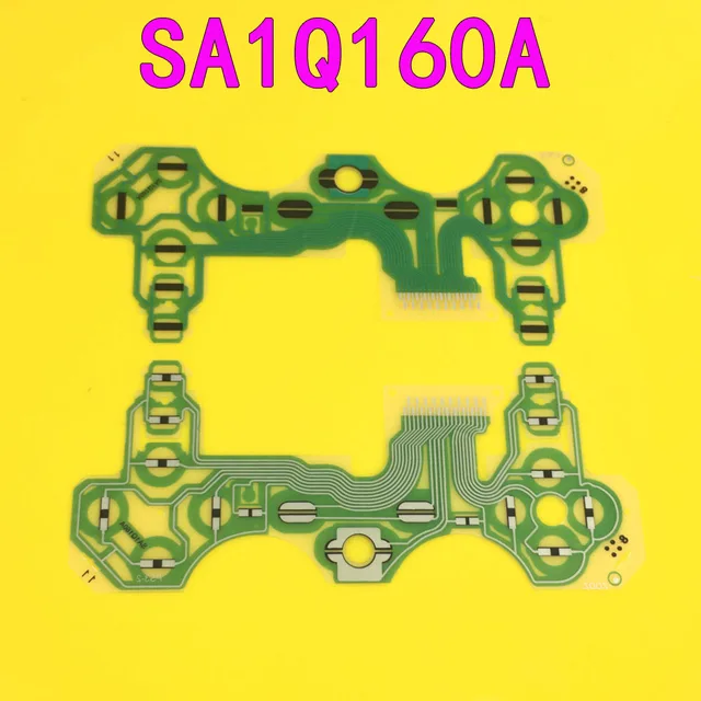 Best Price Jing Cheng Da 10pcs Conductive Film Keypad flex Cable Repair Circuit Board Part For Playstation 3 PS3 Controller SA1Q160A