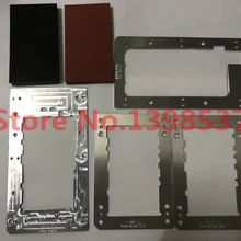 1 комплект рамка Ламинирование форма для машины Ремонт Плесень металлическая Форма для iphone 8G 8 plus LCD OCA и поляризованные светлые формы