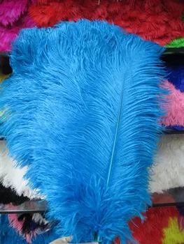 

Hot sale manufacturers selling 50 pcs Sky Blue ostrich feathers 20-22 inches / 50-55 cm good