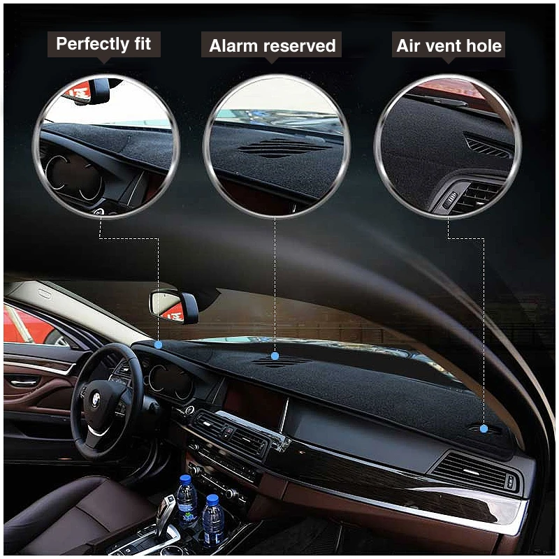 Подходит Honda Accord 08 13 приборной панели крышки dashmat Даш Мат Pad приборная панель