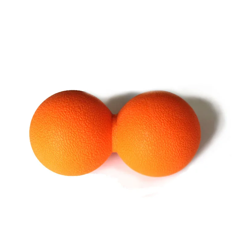 Обучение, мяч Фитнес исправить ваши триггерных точек, ТПЭ Лакросс шары арахиса полный Средства ухода за кожей массаж - Цвет: Оранжевый