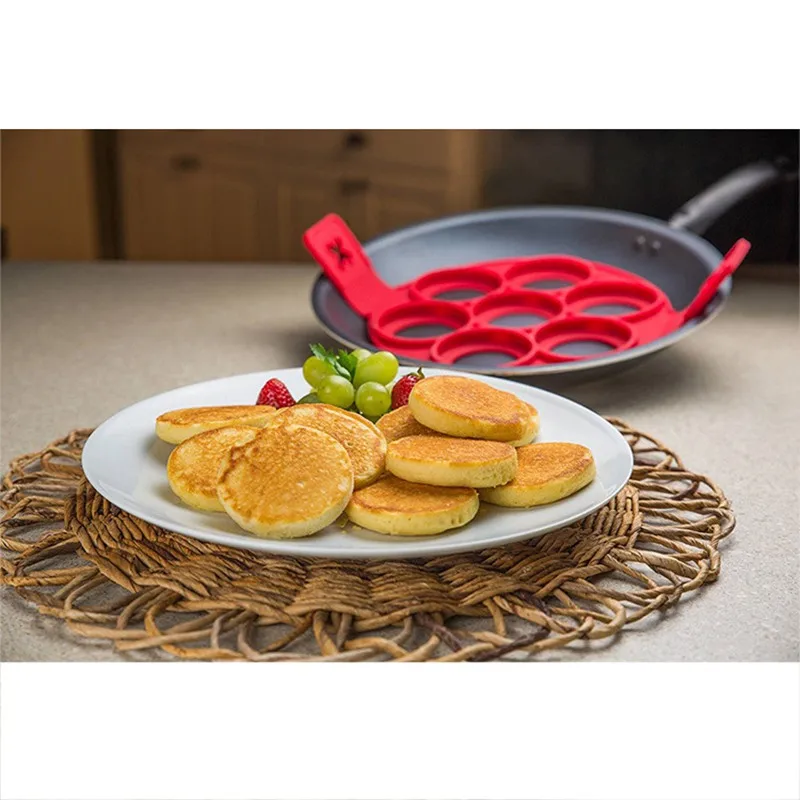 Chic Nonstick Pancake Maker Egg Ring Maker Perfect Pancakes Easy Baking Tools Perfect Pancakes