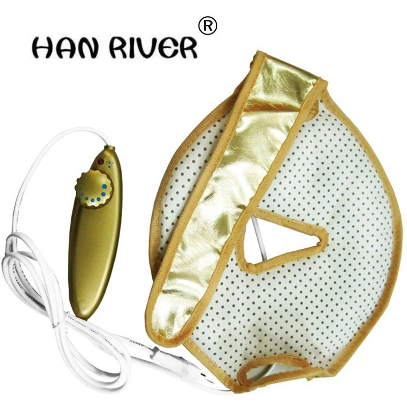  Electronic mask fever tourmaline magnetic therapy heated beauty mask infrared electric heated Face-