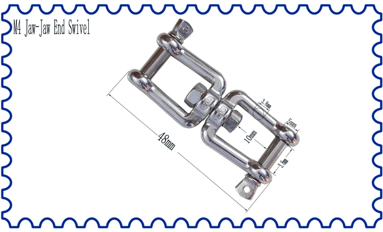 Сверхмощная Нержавеющая челюсть и поворотные тиски морской SS304/316 челюсти типа поворотный якорь цепь соединитель Скоба 4 мм 5 мм 6 мм 8 мм - Цвет: 12pcs 4mm SS304