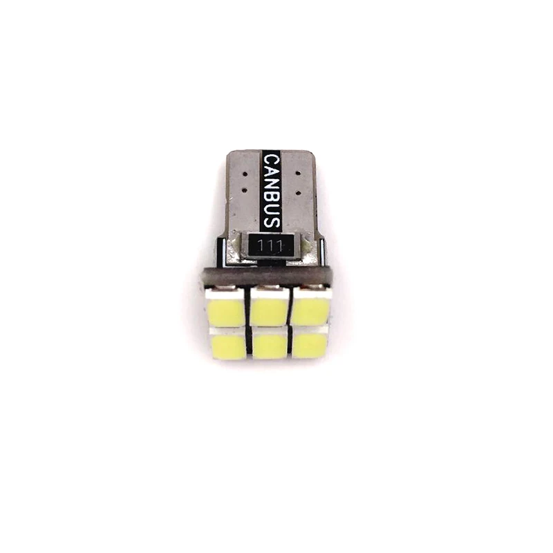 1 шт. DC 12V T10 просвет светильник 2 W 5730 6 SMD 120LM 6500 к Canbus Ошибка светодиодный 180 градусов
