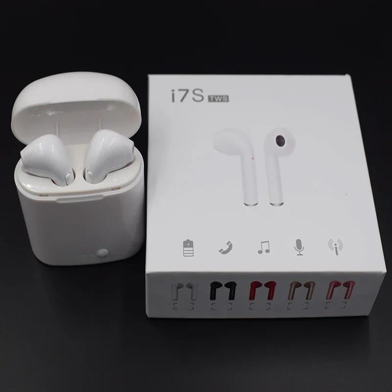   i7S TWS  Wireless Bluetooth i9S i8S Earphone Headset Mini Earbud With Microphone Auriculares Bluetooth Ear Bud fone de ouvido