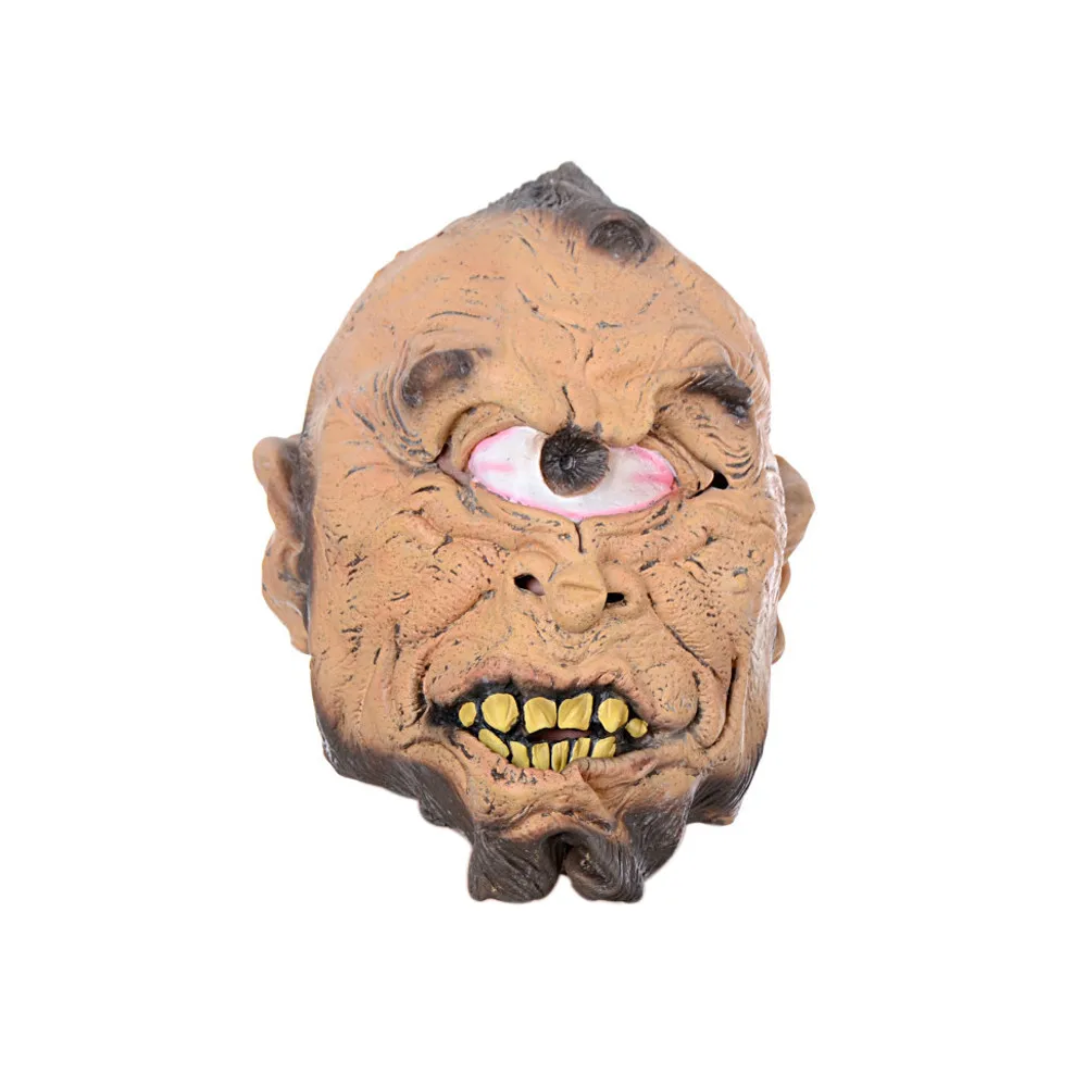 Страшная маска для Хэллоуина на Хэллоуин, зубастая с белыми волосами, ужасная маска призрака, подарок, забавная игрушка CC#, Прямая поставка
