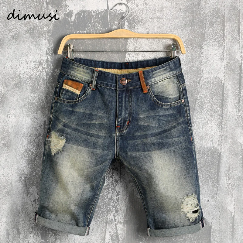 DIMUSI Men summer denim shorts male jeans men jean shorts bermuda skate board mens jogge ripped wave Shorts 38,YA619 DIMUSI Men summer denim shorts male jeans men jean shorts bermuda skate board mens jogge ripped wave Shorts 38,YA619