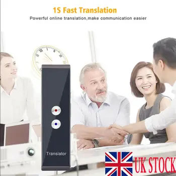 

Smart Instant Voice Translator 40+ Languages T8 Real Time Multi-Languages Speech Interactive Translation Tool Bluetooth Portable