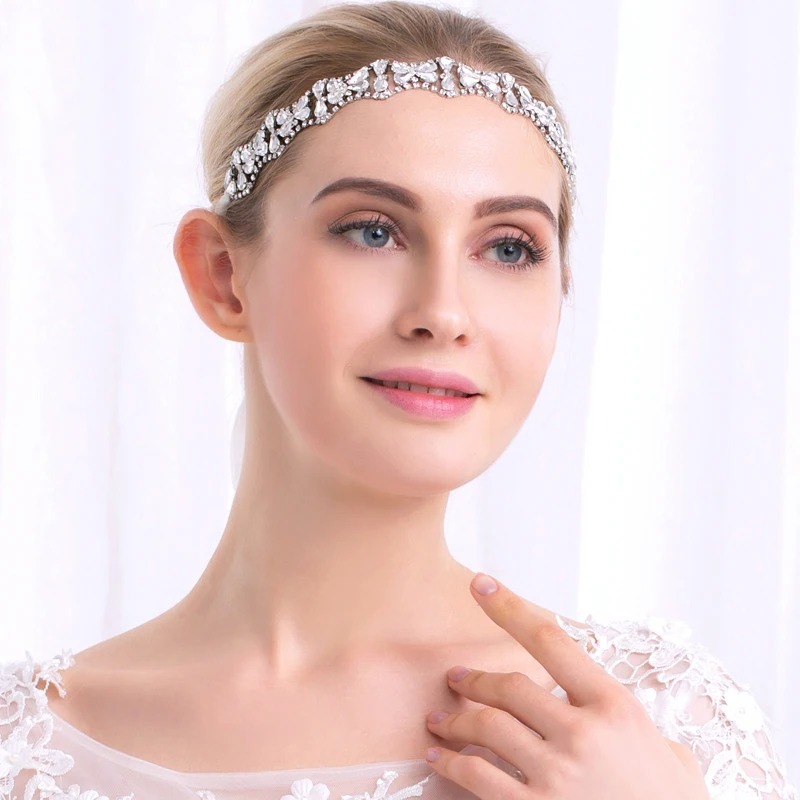 

Miallo Handmade Crystal Headbands for Women Wedding Hair Accessories Bridal Hair Jewelry Party Bride Headpiece Bridesmaid Gift