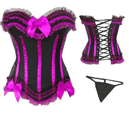 Черное Красное сексуальное женское нижнее белье атласное модель am2559a|basque corset|corset