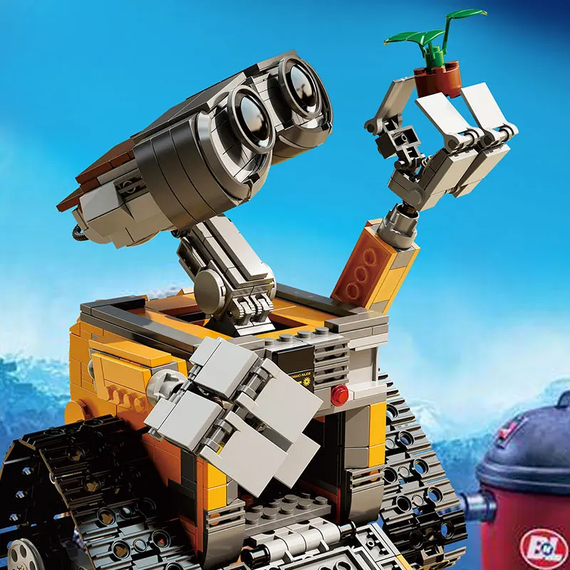 2016 New font b Lepin b font 16003 Idea Robot WALL E Building Set Kits Minifigures