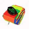 Professional KIte Kite Accessories /10-30m Rainbow 3D /Tube Tail For Delta kite/Stunt /software kites Kids 1