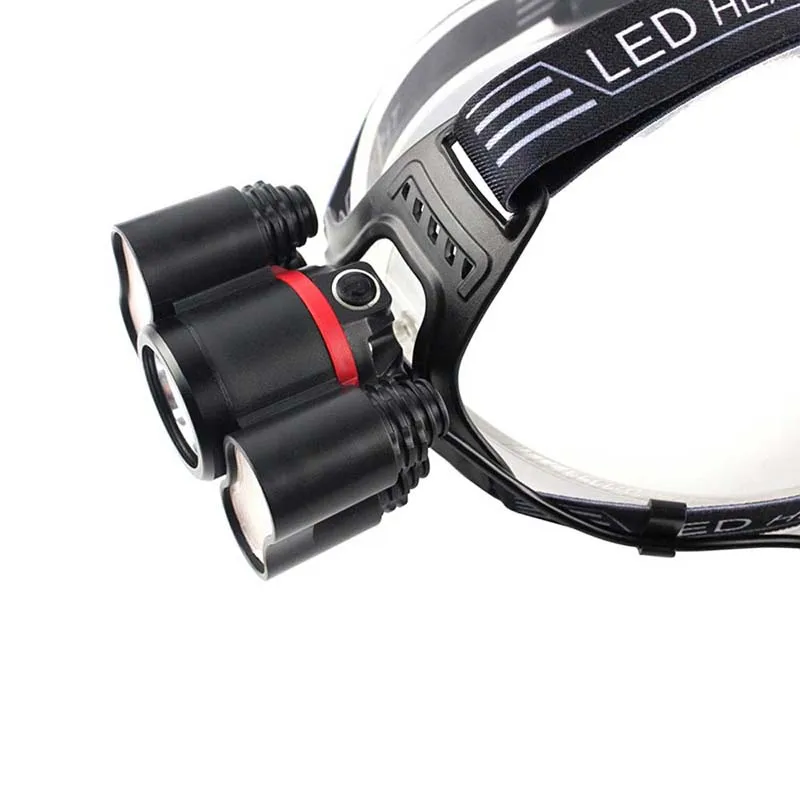 

BORUIT RJ-1160 1xCREE XM-L T6+40x2835 3000 Lumens 4-Mode Intelligent Light Sensation USB LED Headlamp +2x18650+1xUSB Cable