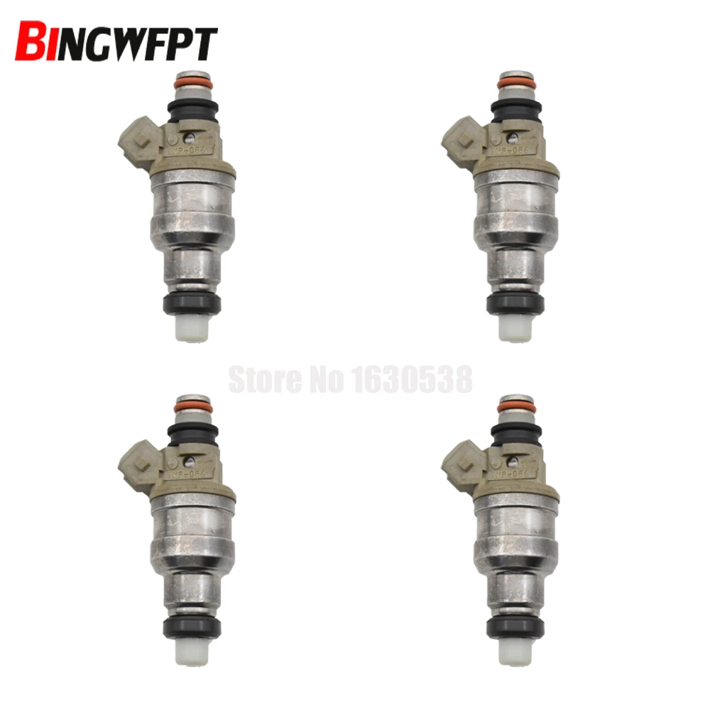 4pc Fuel Injector Nozzle Bico For MITSUBISHI Galant Eagle Eclipse GTX 2.0L Engine Valve Injection Petrol INP-064 INP064 INP 064 |