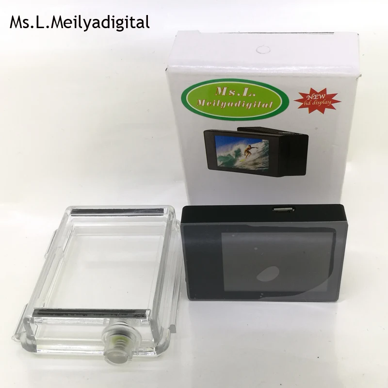 Ms. L. Meilyadigital для go pro lcd black Bacpac gopro аксессуары для go pro hero3 gopro 3 камеры