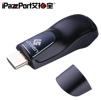 

Airplay Dongles VGA+HDMI HD 2.4G+5G Dual-band Wireless Screen With Push Treasure Phone Tablet Image Sharing Dongles