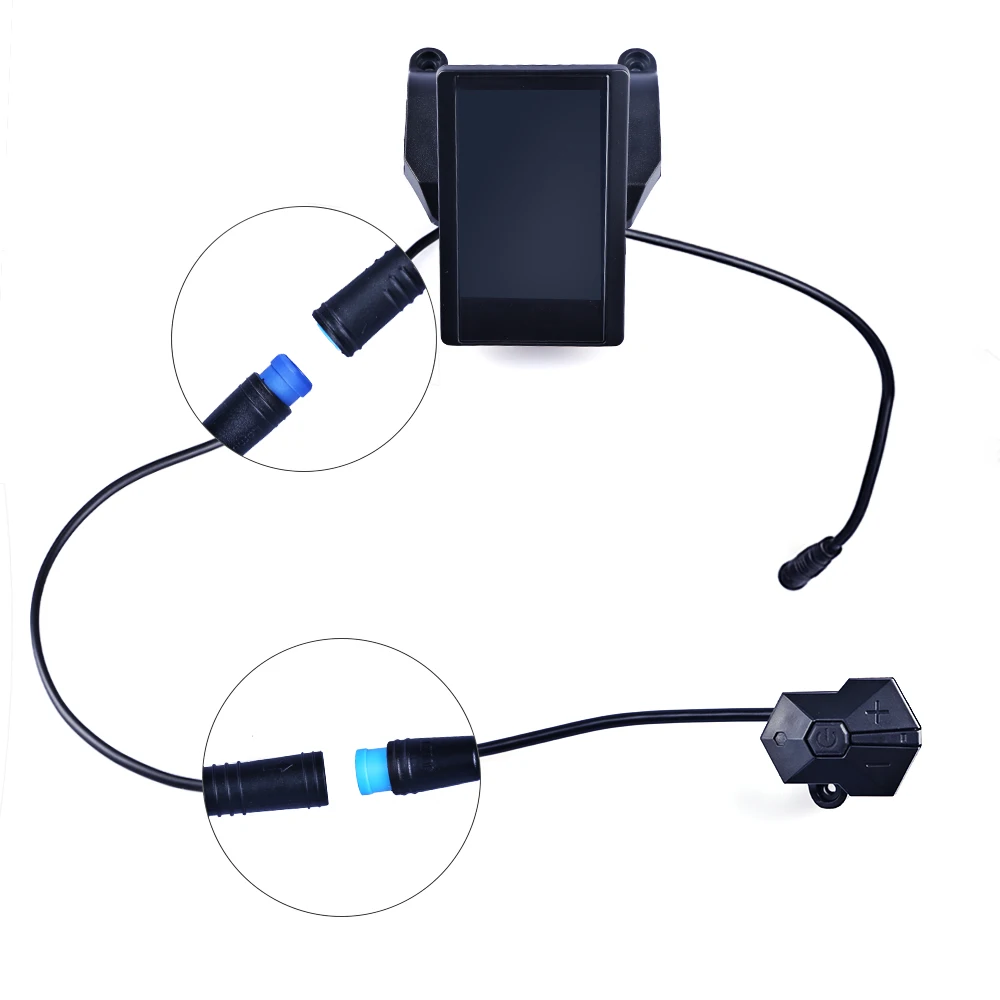 

4PIN Extension Cable 4 PIN Switch For Display 850C P850C 850CNEW Bafang Mid Hub Motor Kits BBS01B BBS02B BBSHD Ebike Accessories