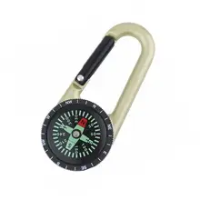 Монтажная многофункциональная застежка для скалолазания со шкалой круг металлический компас портативная застежка