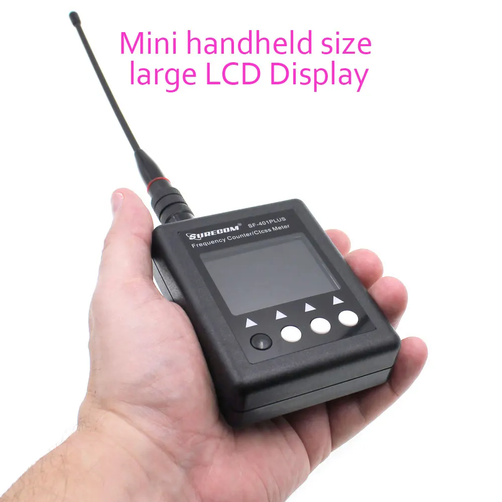 

SURECOM Test instrument SF401Plus 27Mhz-3000Mhz with CTCCSS/DCS Decoder