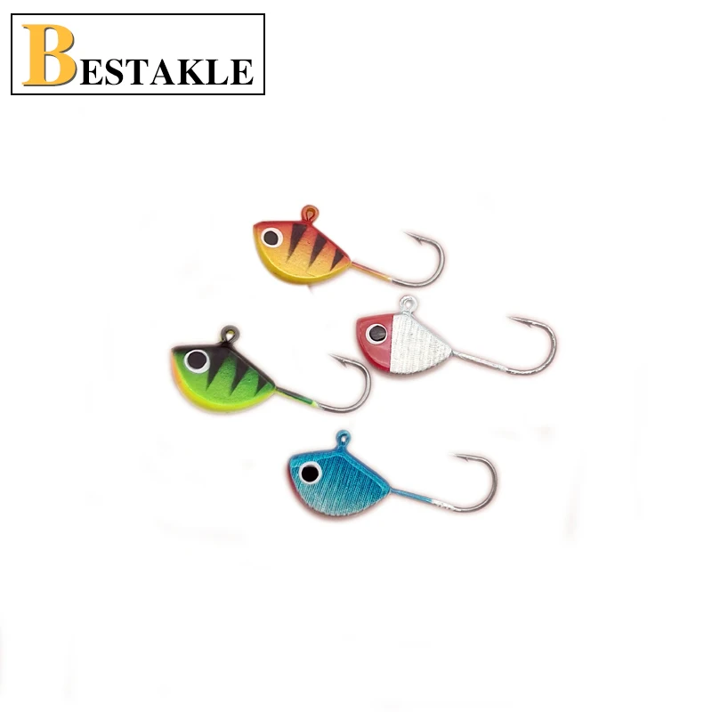 New Arrival 8Pcs Winter Ice Fishing Bait 25Mm 2.3g Noctilucent Mini