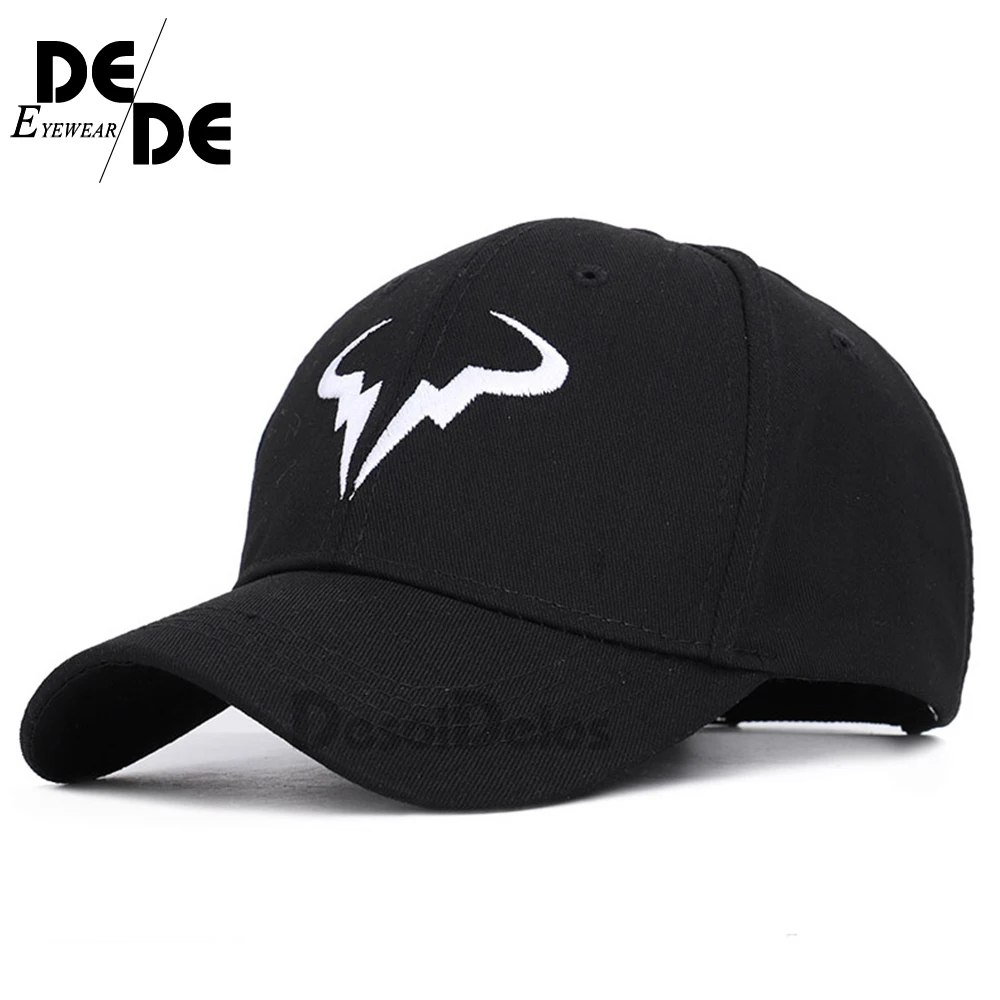 

Rafael Nadal Baseball Cap New 100% Cotton Tennis Player No Structure Dad Hat Men Women Snapback Caps bone Embroidery Nadal Hats