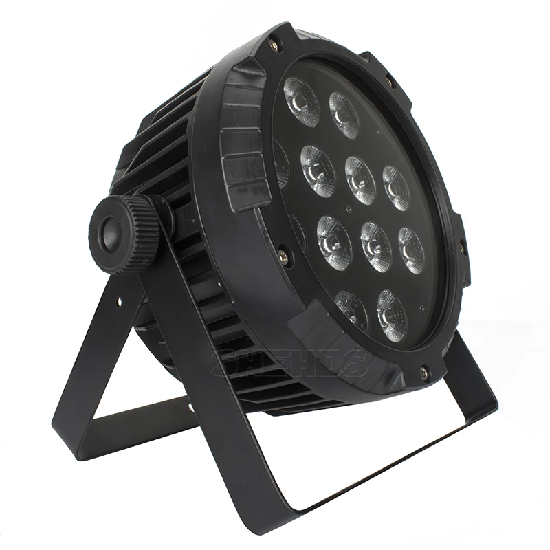 Effect para Piscina ao ar Decorações de Natal à Prova d' Água Levou Par Plana Dmx512 12x12 w Rgbw Disco Party dj Stage Lighting Livre 8 Cheap Efeito de Iluminação de palco