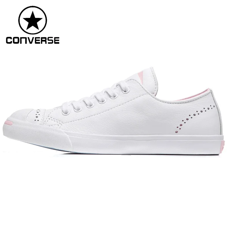 Оригинал Новое поступление Converse Для женщин Скейтбординг обувь холщовые