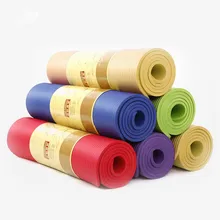 183cm*61cm*1cm Thick Natural Rubber Yoga Mat Fitness Sport Body Building Exercise Mats Nonslip Yoga Mats Camping Picnic Mat