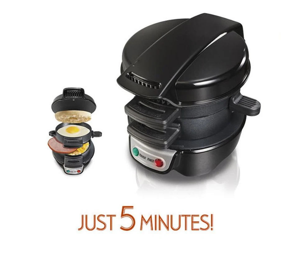 

220V Breakfast/Sandwich Maker Grilling / Panini / Hamburger Machine