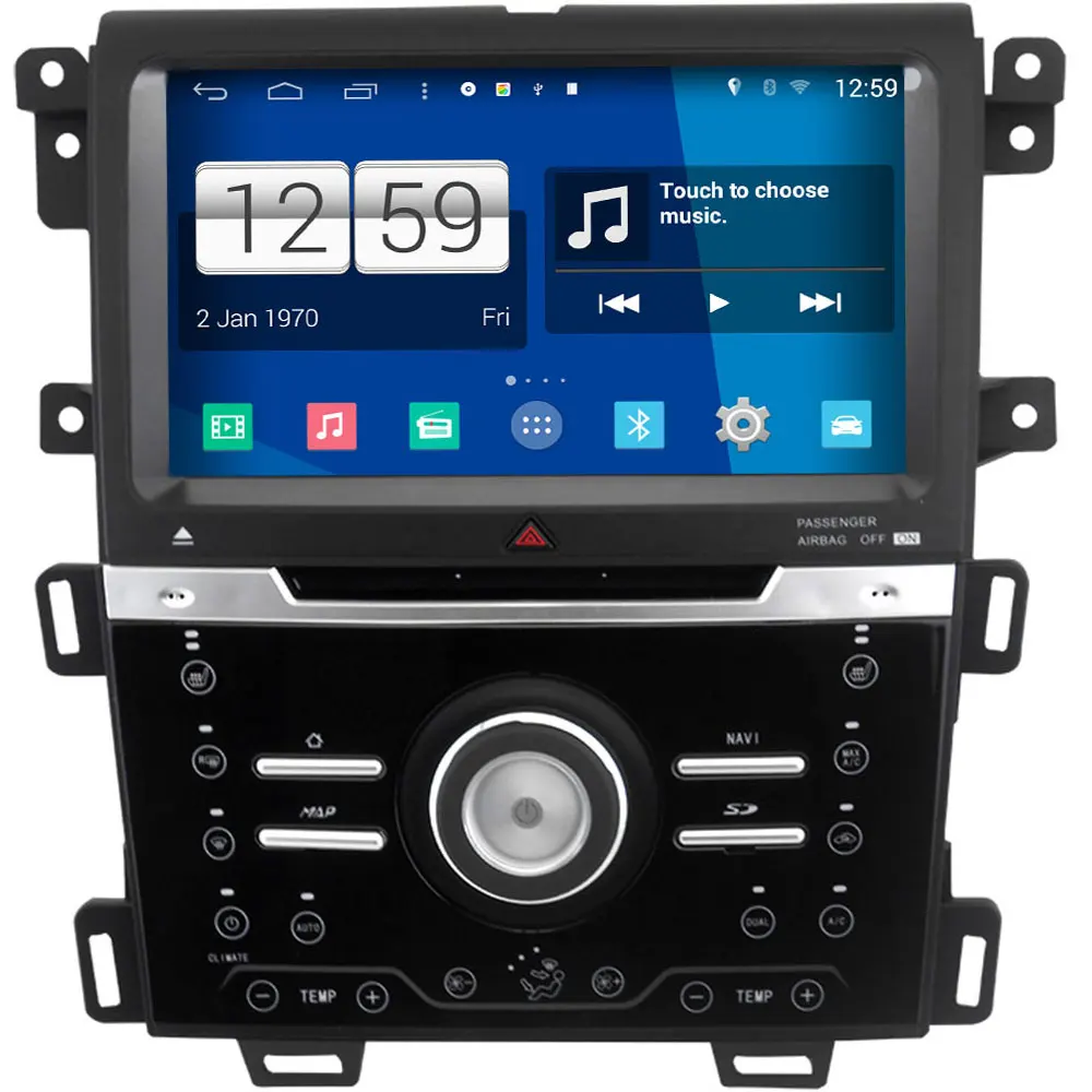 

S200 IPS touch screen android 8.0 car dvd player for FORD Edge 2011-2014 4G/3G device mirror link OBD2 DVR gps car stereo