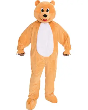 

Morris Costumes Unisex Adult Animals Honey Bear Mascot One Size