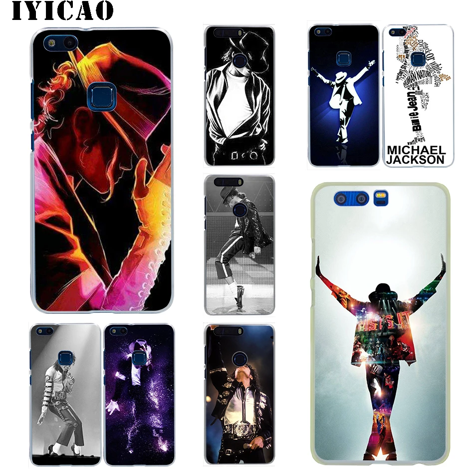 Жесткий чехол IYICAO michael jackson singer для Huawei Honor 6A 6C 7A 7C 7X8 8X9 10 20 9X Lite Pro Play Note View