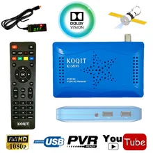 FTA Full HD/SD 1080P DVB-S DVB-S2 Digital Satellite Receiver Support Dolby AC3 USB Host IKS Cccam Newcam Biss key Youtube Wifi