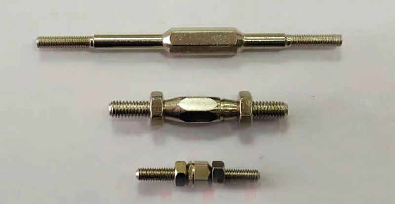 5 шт. стальной шток M3 M4 26/65 5/38 мм шестигранная с резьбой металлический шаровой