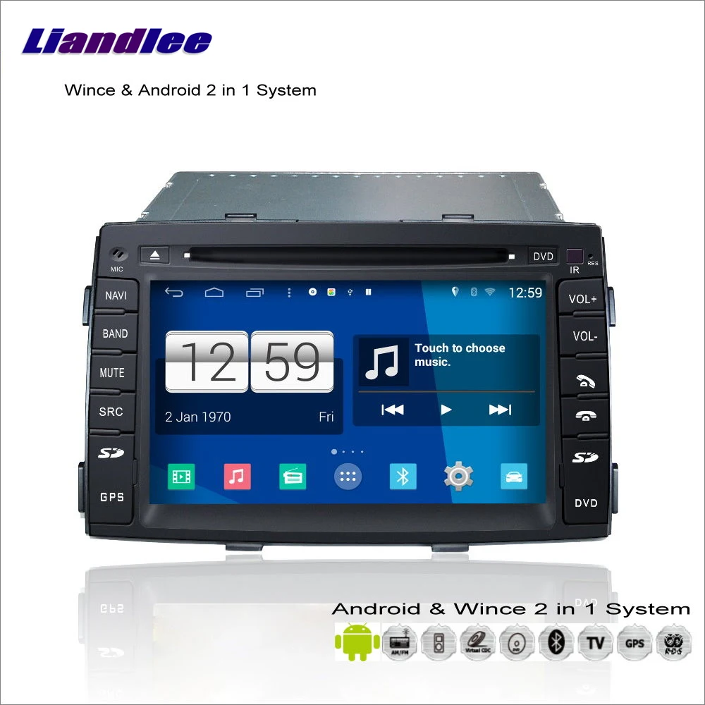 Clearance Liandlee Car Android Multimedia System For KIA Sorento-R 2009~2012 - Radio CD DVD Player GPS Navigation Audio Video S160 System 2