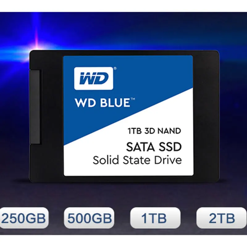 Внутренний жесткий диск WD 2 ТБ 1 500 Гб 250 ГБ SSD твердотельный Sata3 внутренний