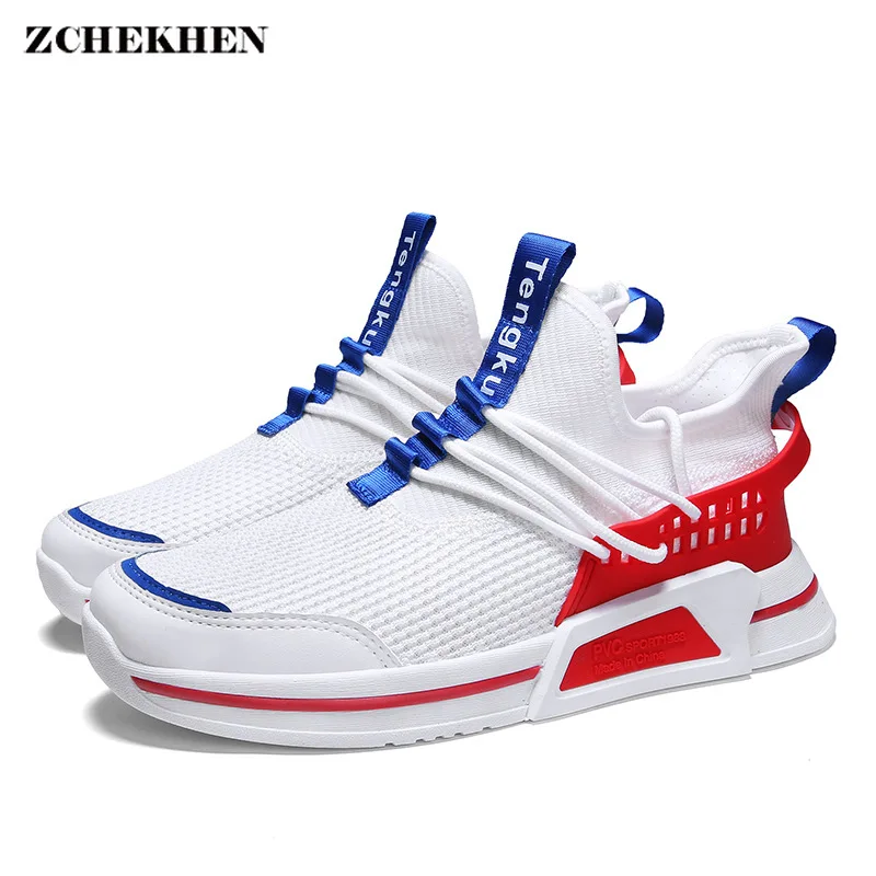 cheap Hip hop Harajuku Autumn sneakers Men Breathable Mesh Casual Shoes Men Comfortable Fashion EVA Tenis Masculino Adulto Sneakers