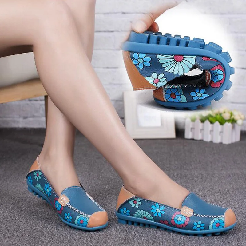 floral print canvas shoes