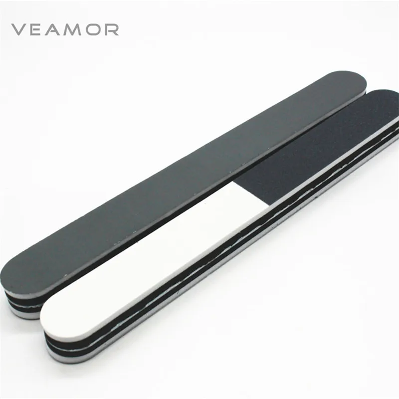 

2PCS/LOT 3 sides Nail File Nail Buffer 3 Functions for Polishing Nail Art Tools For Nail Salon Set