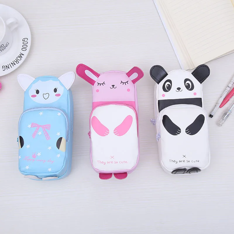 

Panda Rabbit Pencil Pencil Box Skin Estuche Estuches Different Scales Snake Mackerel Snake Mackerel School Pencil Box Estojo Men