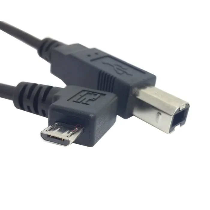 30 см 60 80 правый и левый Угловой 90 градусов Micro USB OTG для стандартного типа в сканер