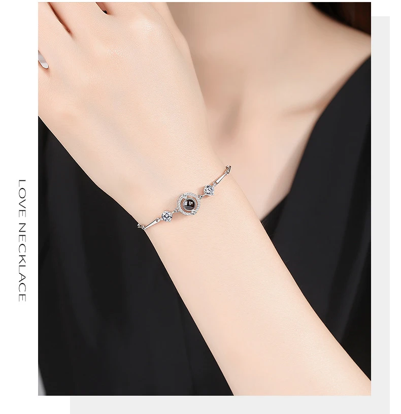 100 language i love you sterling silver bracelets 10