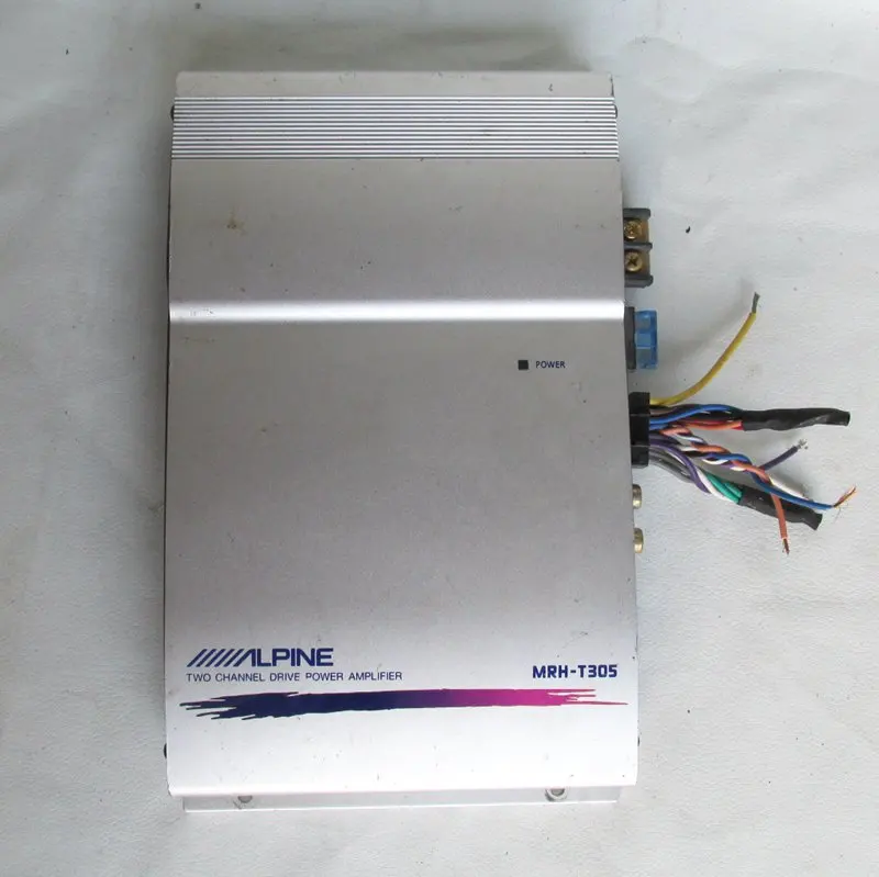 Original second hand alpine amplifier car audio amplifier alpine mrh