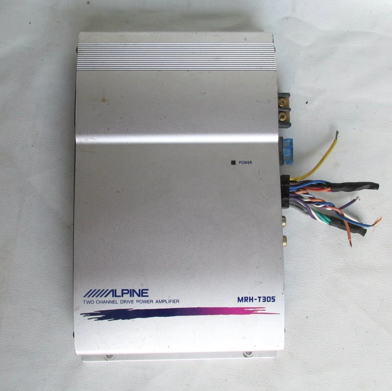 second hand car woofer and amplifier