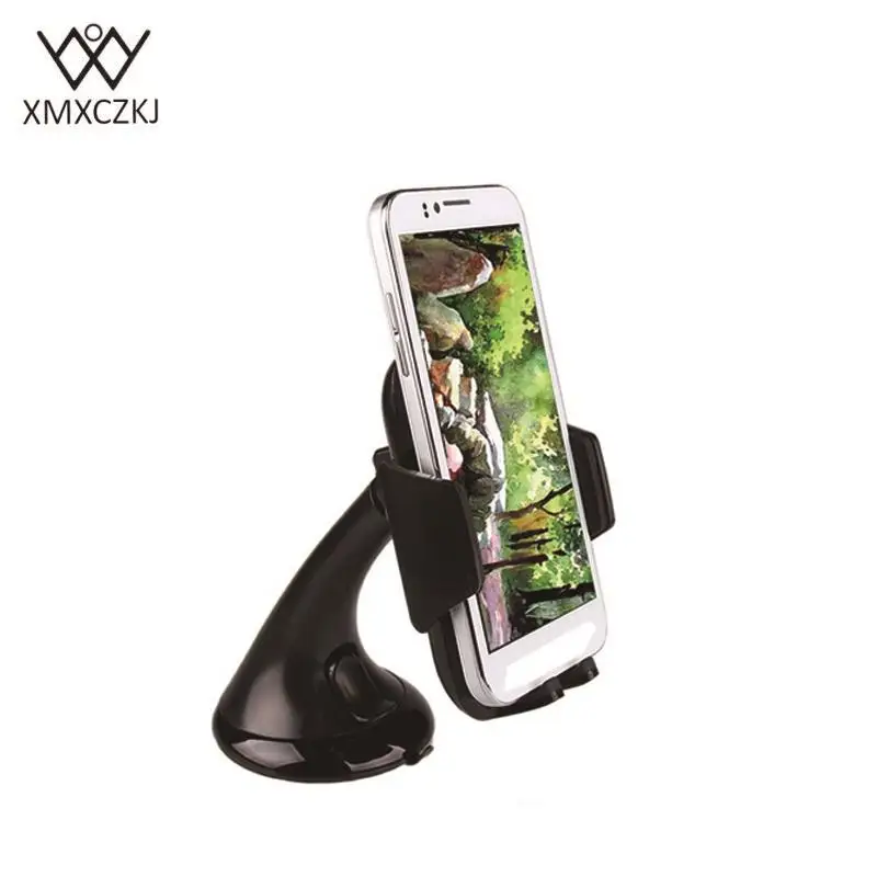  XMXCZKJ Universal Mobile Phone Stand Car Windshield Mount Phone Holder 360 Adjustable For iPhone Sa