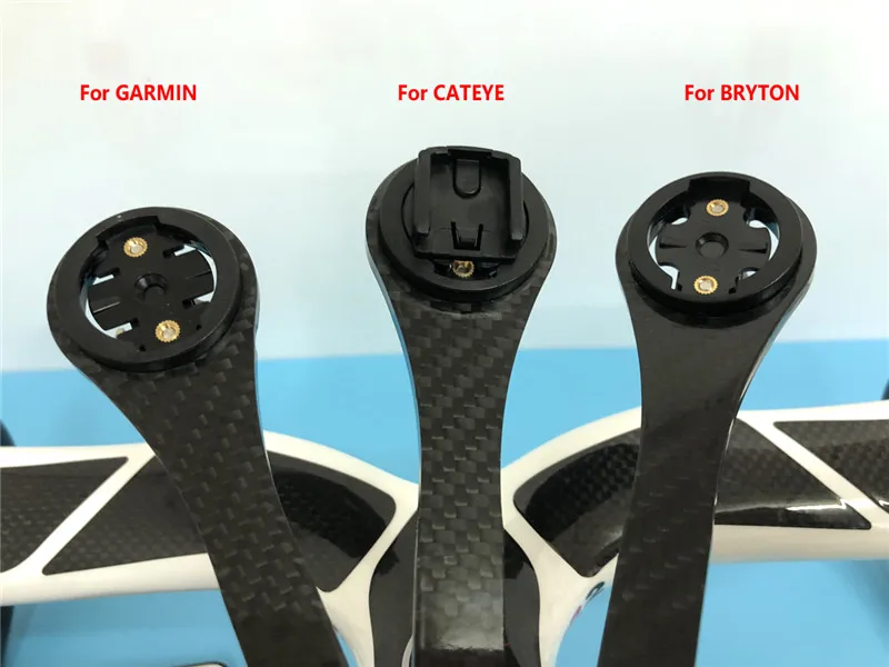 EC90 Bike Computer Mount Road Bicycle Carbon Holder for iGPSPORT Edge Series HandlebarStem Code Table Frame Computer Stand (4)