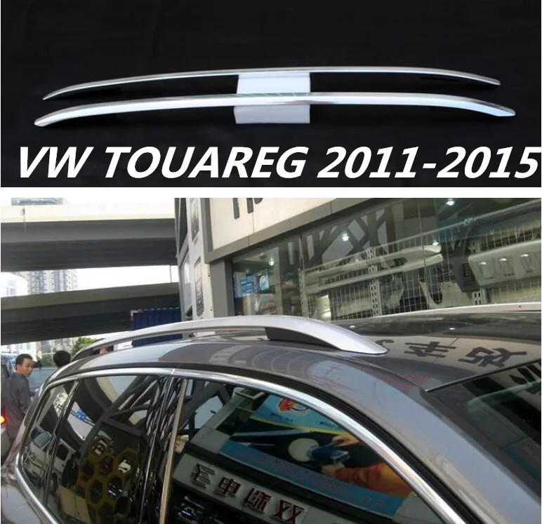 الألومنيوم سبيكة سقف السيارة رف الأمتعة الأمتعة شريط ل Volkswage فولكس فاجن طوارق 2011 2012 2013 2014 2015 بواسطة EMS الألومنيوم سبيكة سقف السيارة رف الأمتعة الأمتعة شريط ل Volkswage فولكس فاجن طوارق 2011 2012 2013 2014 2015 بواسطة EMS