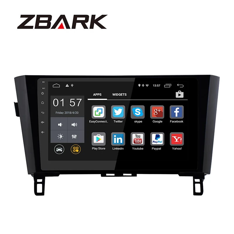 Sale Car Radio Multimedia Player Navigation GPS Android RAM 2G For Nissan X-Trail T32 T31 Qashqai J11 J10 YHTK0328 2