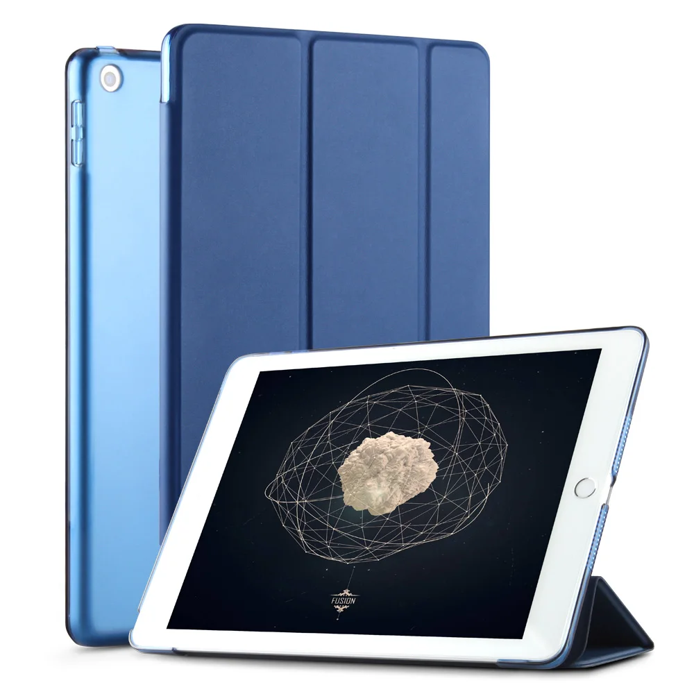 Чехол для нового iPad 9,7 дюймов модель A1822 A1823 A1893, ZVRUA YiPPee цветной PU смарт-чехол с магнитом Пробуждение сна